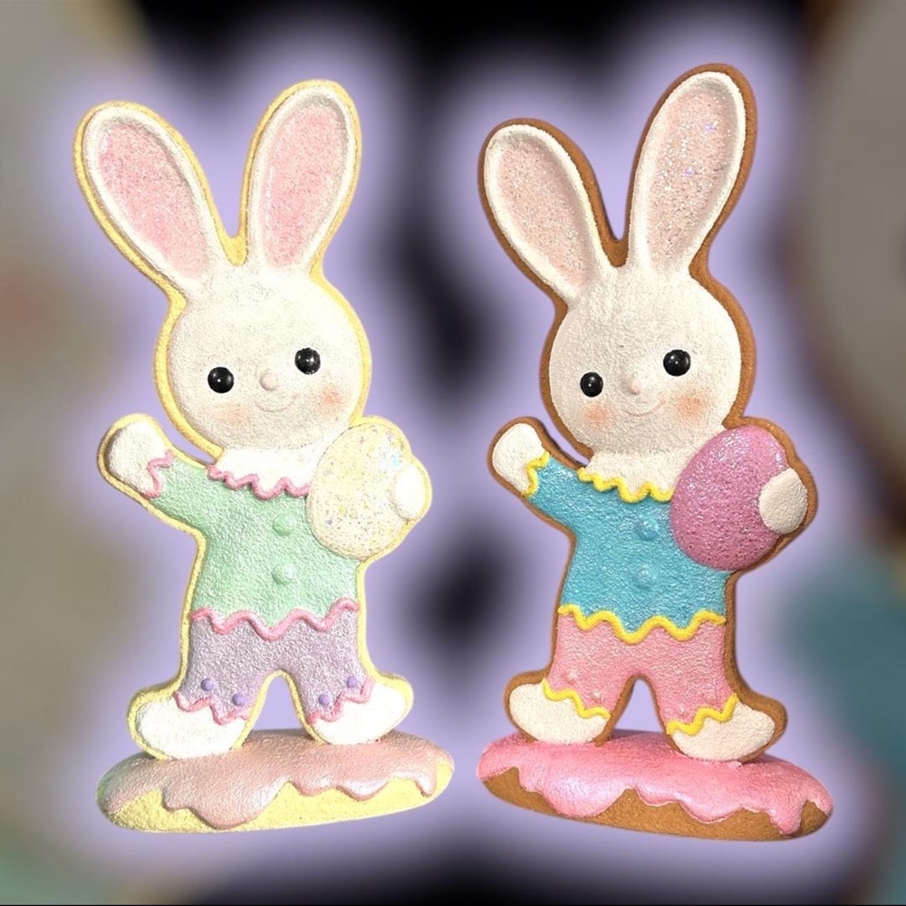 Pastel Easter Bunny with Pastel Colors